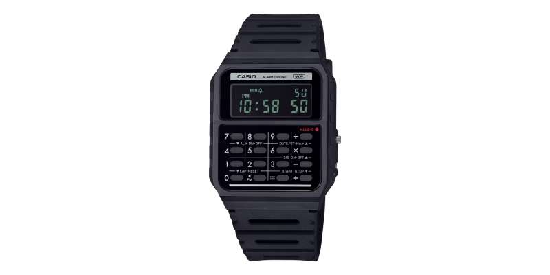 Представлены Casio CA53 — ретро-часы с калькулятором