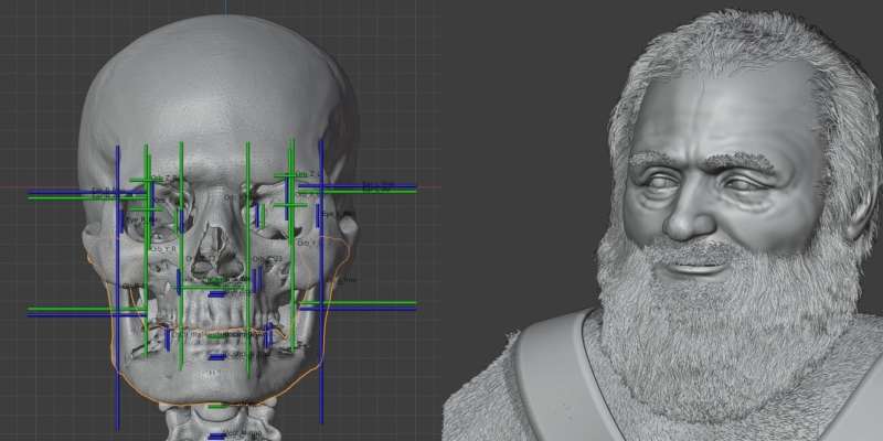Учёные впервые воссоздали лицо человека, который стал прообразом Санта-Клауса