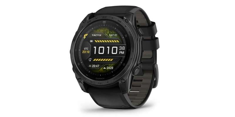 Garmin анонсировала Tactix 8 — хардкорные часы военного класса с автономностью 29 дней