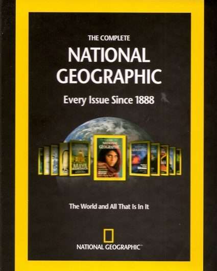 National Geographic Magazines 1888-2020