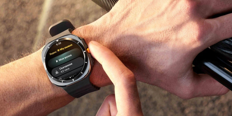 На часах Samsung Galaxy Watch появилось автономное приложение «Яндекс Музыки»